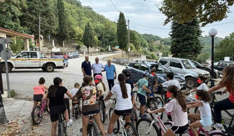 Και μία ποδηλατοδρομία για παιδιά στο Δελβινάκι