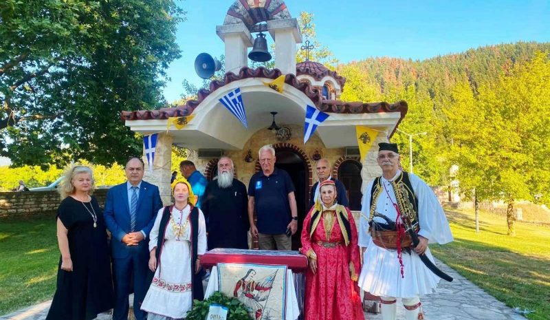 Τιμήθηκε στο Καρπενήσι  η θυσία του Μ. Μπότσαρη 