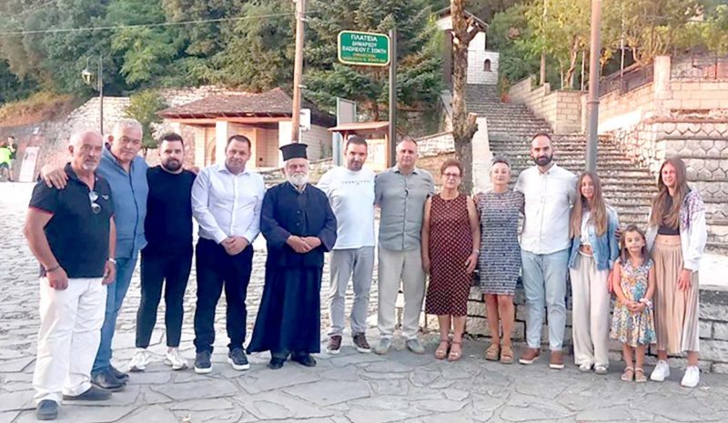 Τιμήθηκε το έργο και η προσφορά του πρώην δημάρχου Βασ. Σόντη
