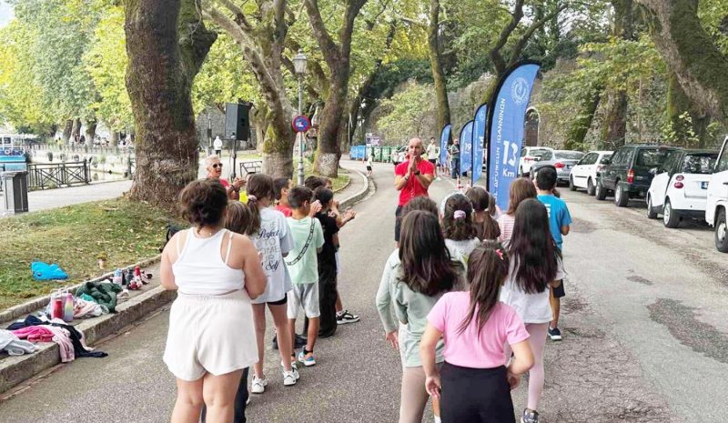 Παιδιά, κίνηση, άθληση στην παραλίμνια ζώνη Ιωαννίνων