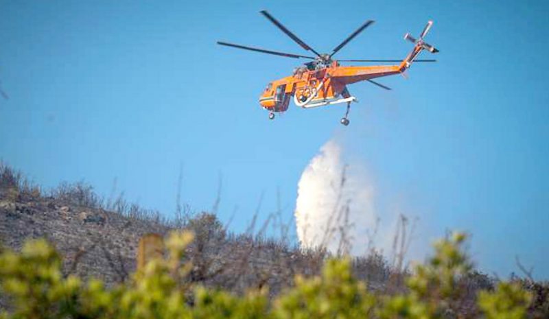 Σε δύο κύρια μέτωπα η μάχη με τις φλόγες στην Κόνιτσα