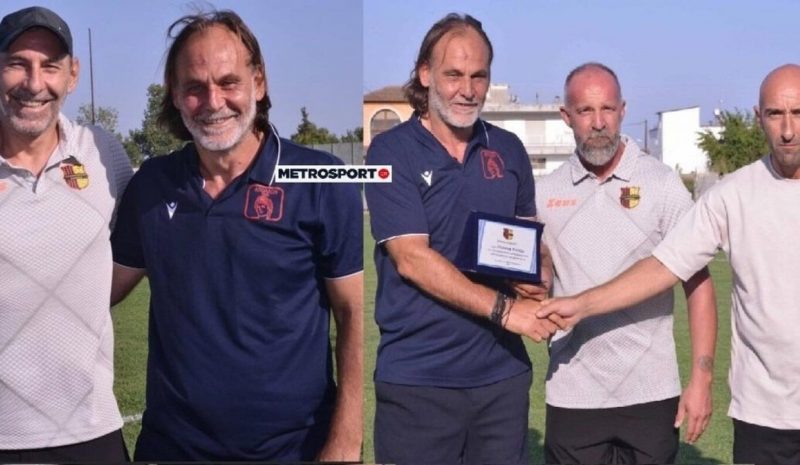 Τίμησαν τον προπονητή  Γιάννη Τάτση οι Αμπελόκηποι 