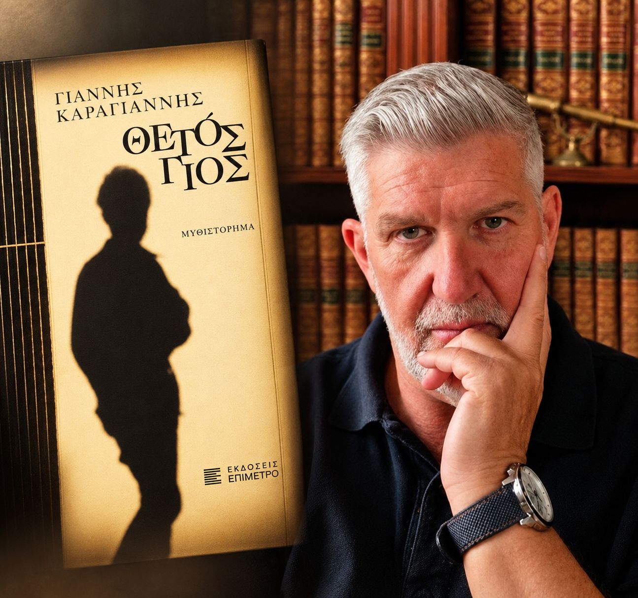 «Θετός Γιος»: Παρουσιάζεται το νέο βιβλίο του Γιάννη Καραγιάννη