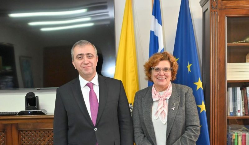 Νέες συνεργασίες με το Αζερμπαϊτζάν διερευνά το Πανεπιστήμιο Ιωαννίνων