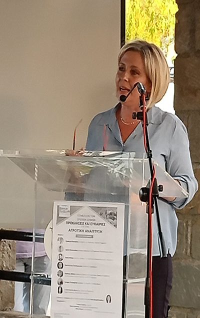 ΕΛΕΥΘΕΡΙΑ ΚΟΣΣΥΒΑΚΗ, παράταξη "Ορεινών Συμφωνία" Δήμου Καραϊσκάκη