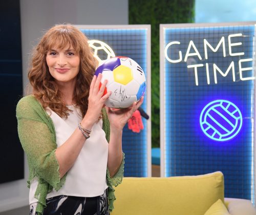 Η Μαρία Κωνσταντάκη στο Allwyn Game Time: Το δείπνο με τον Ρονάλντο και η παράσταση με τον Χάαλαντ