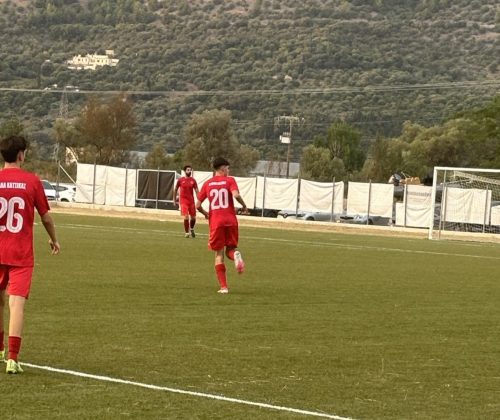 Νικηφόρο το πρώτο φιλικό, Πλαταριά- Θύελλα Κατσικά 1-2