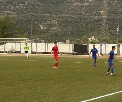Νικηφόρο το πρώτο φιλικό, Πλαταριά- Θύελλα Κατσικά 1-2