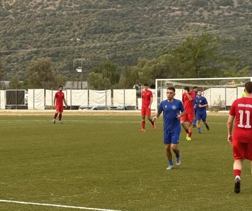 Νικηφόρο το πρώτο φιλικό, Πλαταριά- Θύελλα Κατσικά 1-2