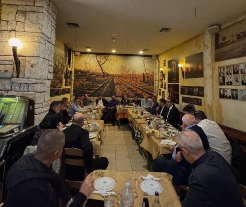 Γρ. Δημητριάδης: Συνάντηση με στελέχη της ΝΔ και της ΟΝΝΕΔ στην Καλλιθέα