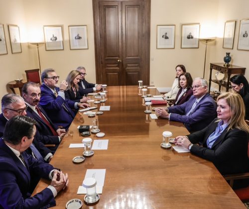 Ο Πρόεδρος της Δημοκρατίας με την ηγεσία της AHEPA